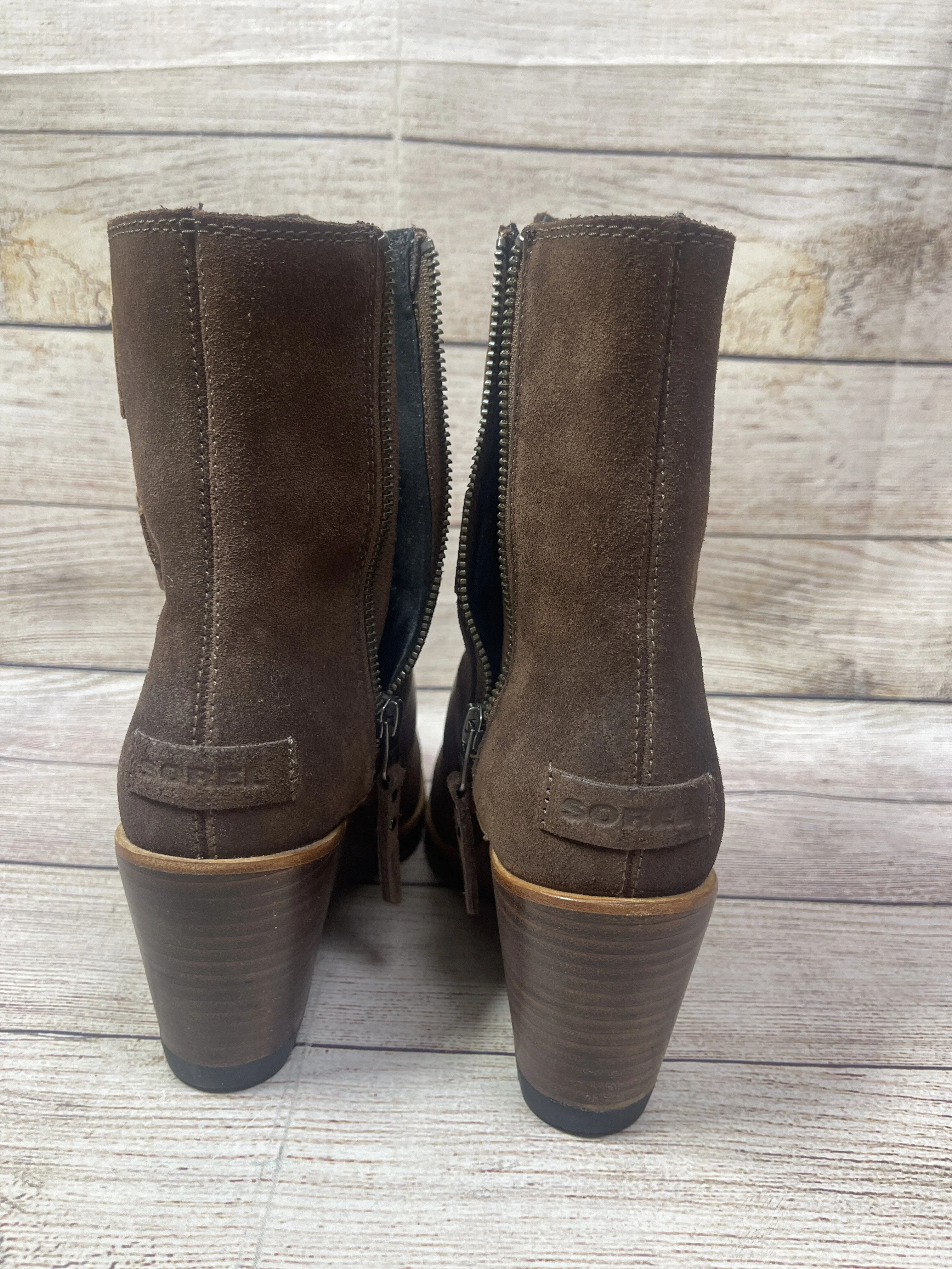 Boots Ankle Heels By Sorel  Size: 6