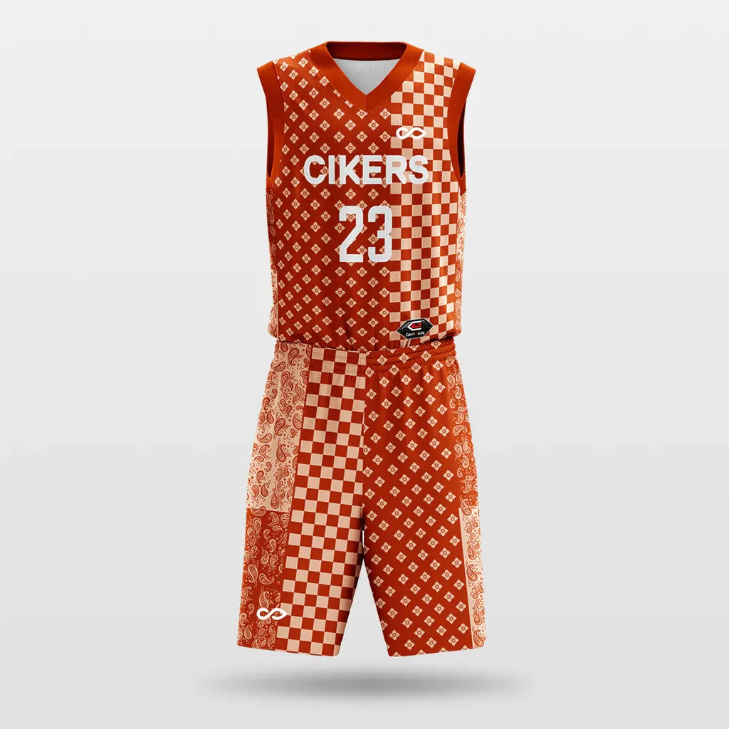 Cashew- Customized Sublimated Basketball Set