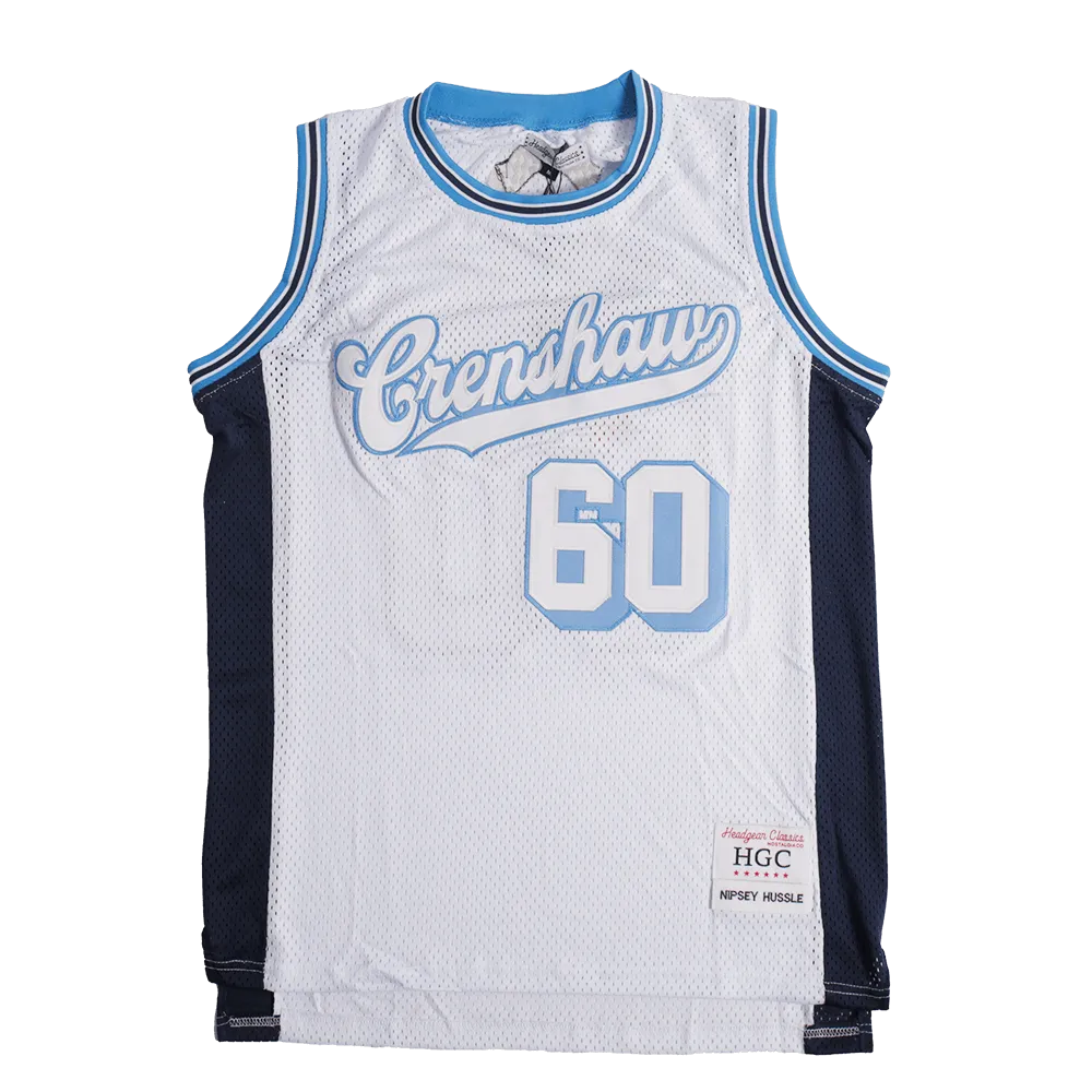 CRENSHAW ALT BASKETBALL JERSEY WHITE