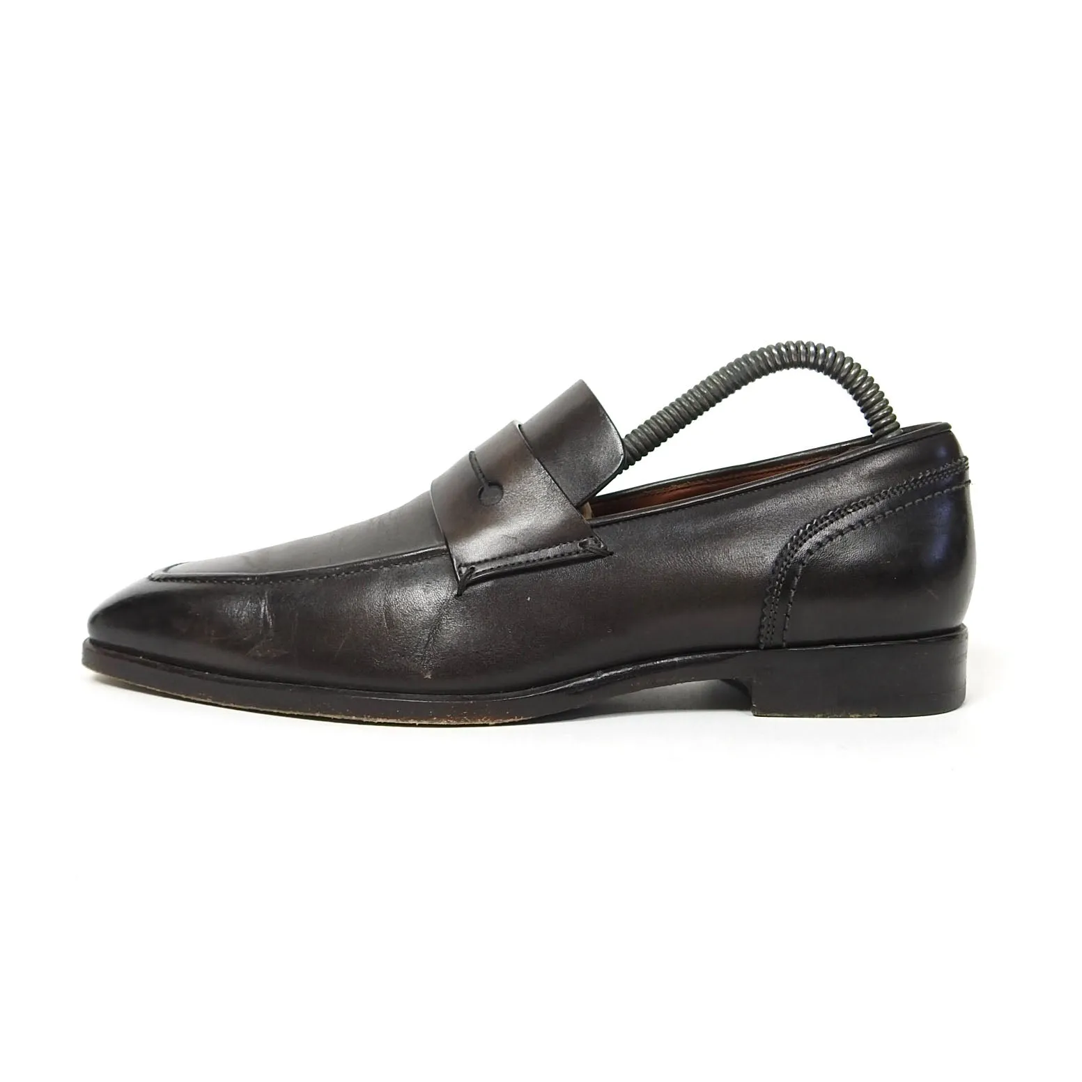 Ermenegildo Zegna Leather Loafers Size
