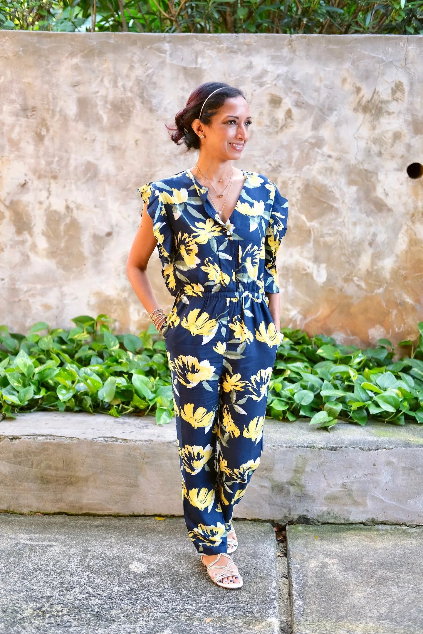Juniper Jumpsuit Navy