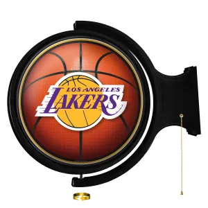 Los Angeles Lakers: Basketball - Original Round Rotating Lighted Wall Sign
