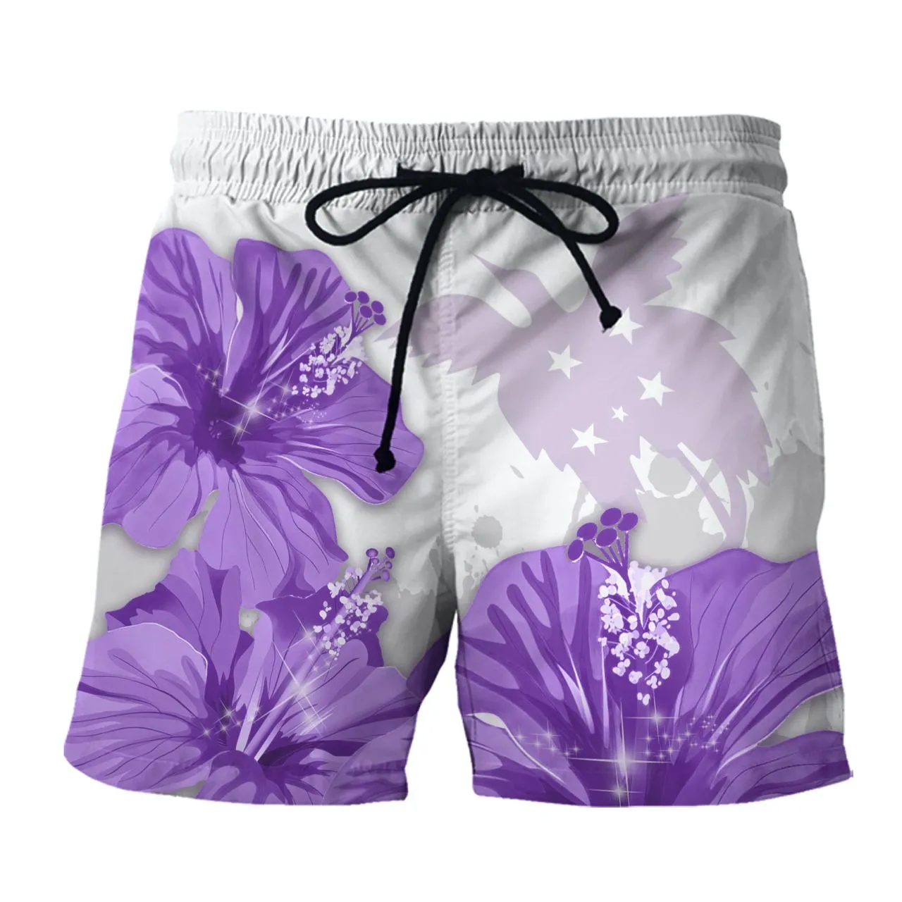 Purple Bird Turtle - 3D Hawaiian Men's