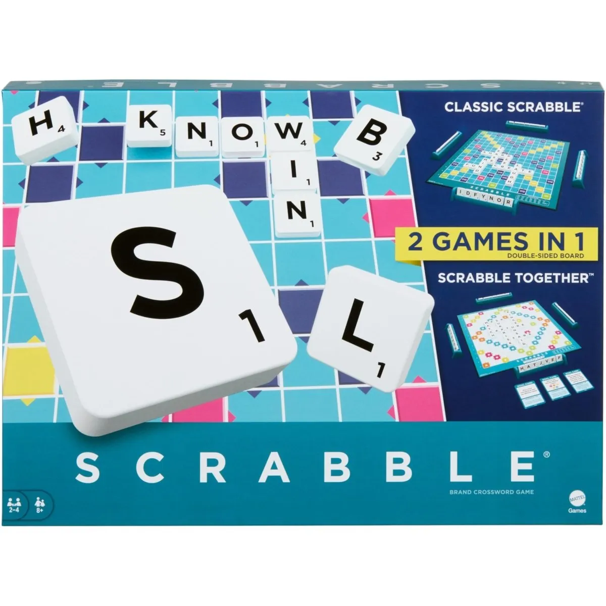 Scrabble: 2 Games in 1