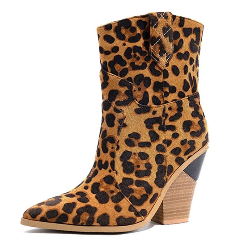 Size 34-46 New Brand ankle boots for women thick high heels ladies autumn winter boos gold silver fashion women boots