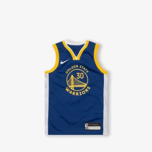 Stephen Curry Golden State Warriors Icon Edition Kids Swingman Jersey - Blue