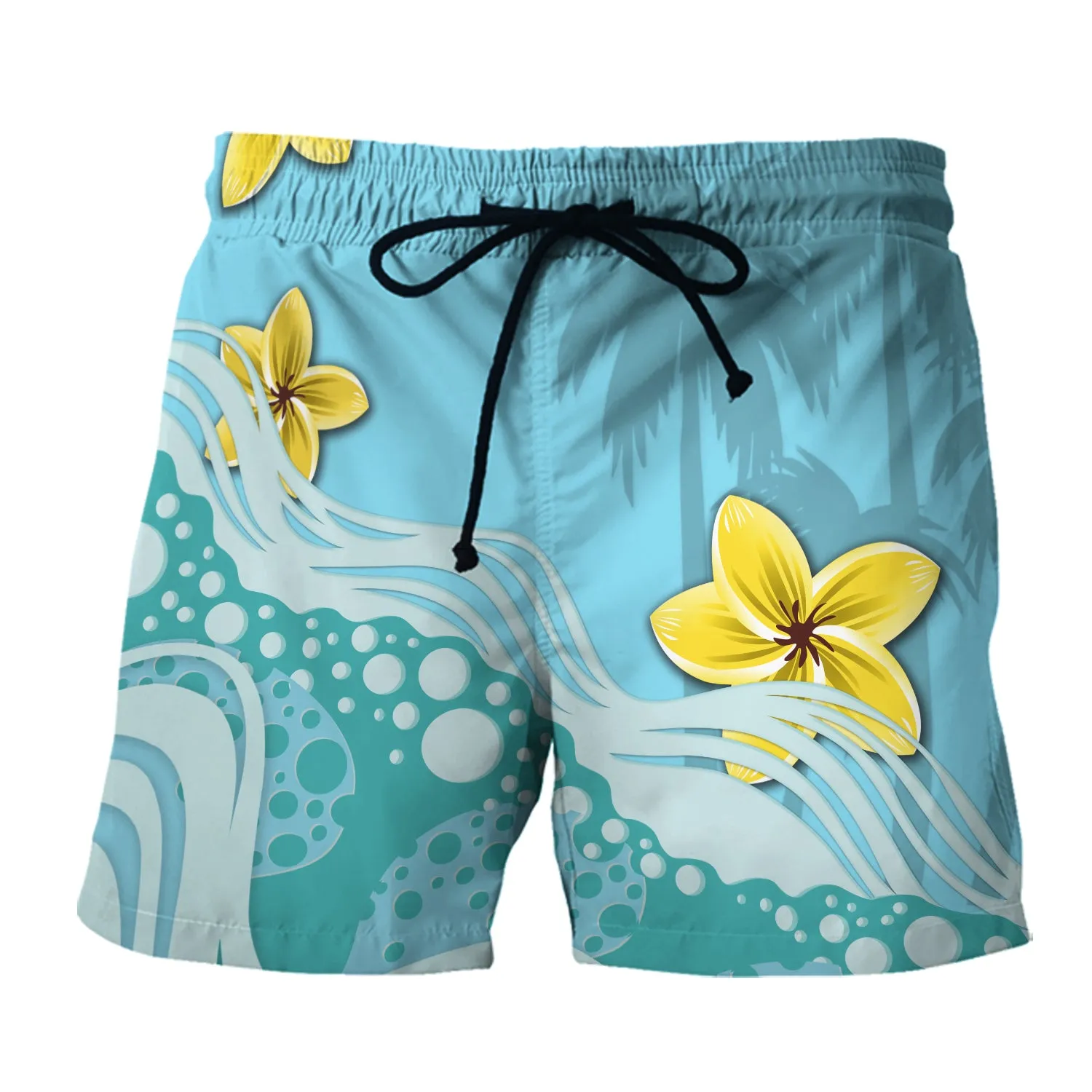 Sun And Turtle - 3D Hawaiian Men's - NA93