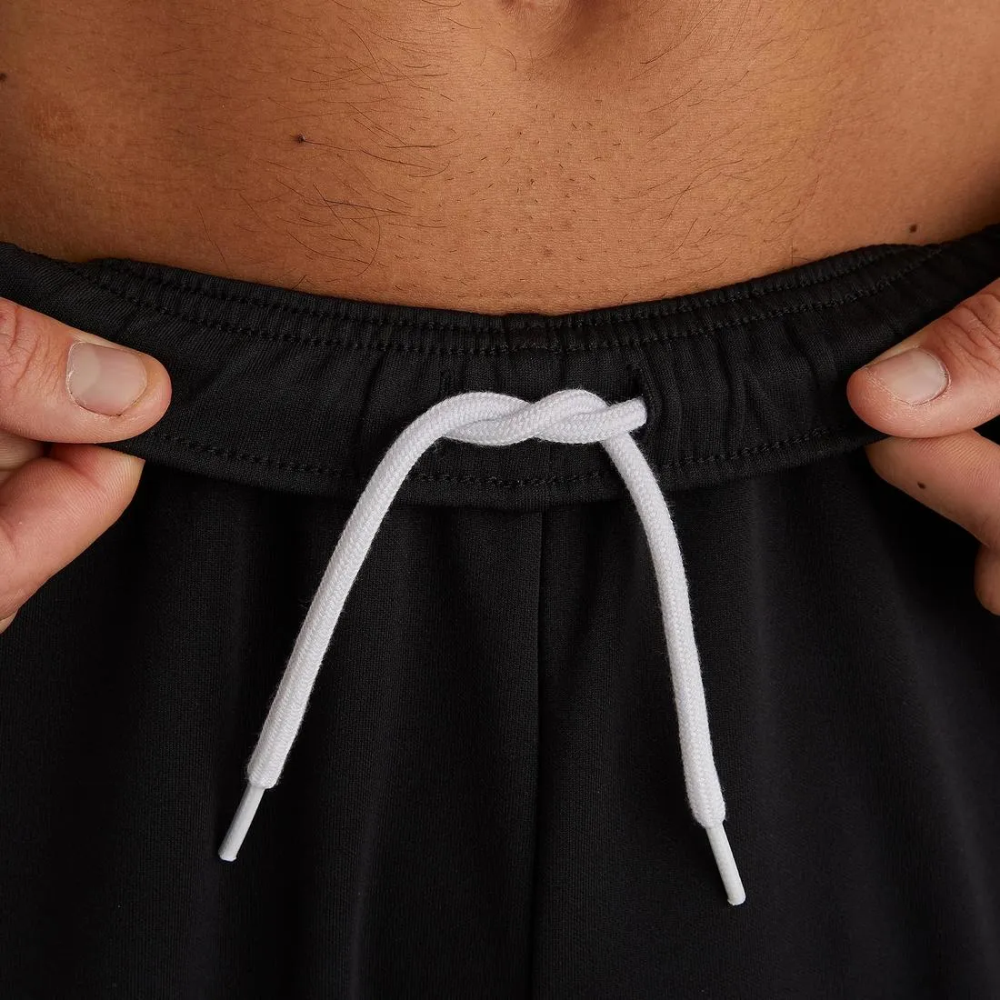T100 Adult Football Bottoms - Black
