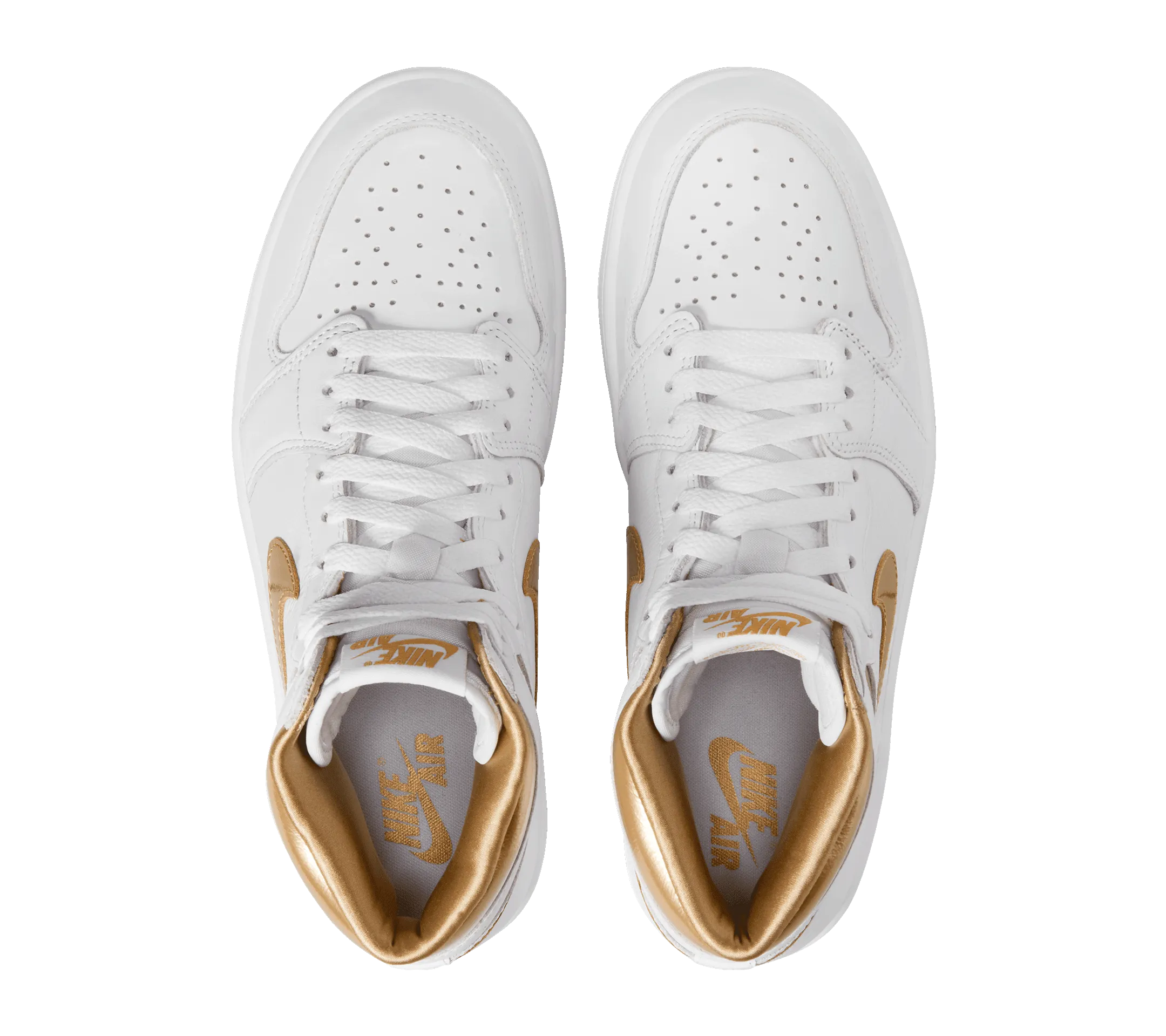 WMNS Air Jordan 1 Retro High OG "White/Gold"